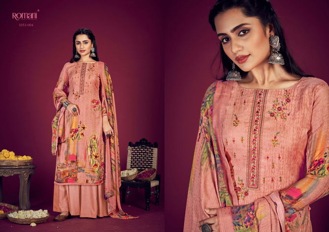 Romani Jhalak Exlusive Wear Pashmina Wholesale Dress Material Collection 